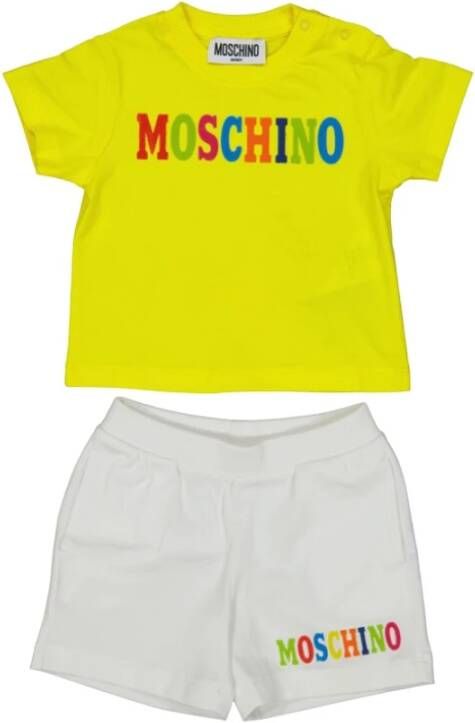 Moschino Logo kit , Geel, Dames