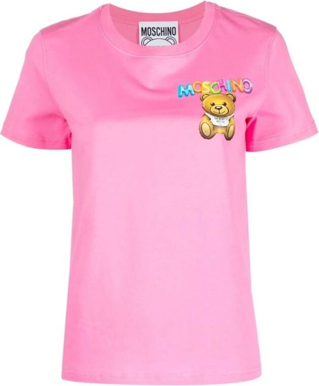 Moschino T shirts Roze Dames