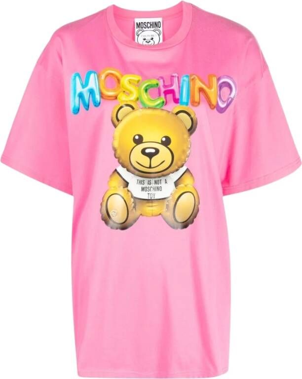 Moschino T shirts Roze Dames