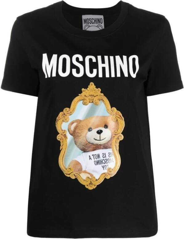 Moschino T shirts Zwart Dames