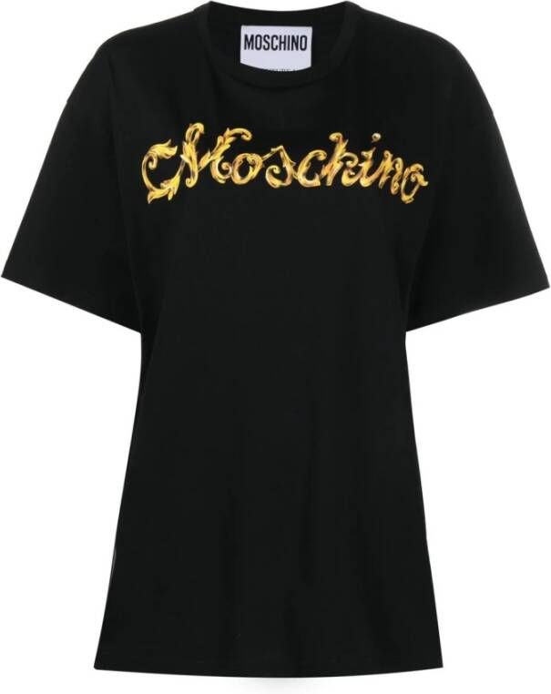 Moschino T shirts Zwart Dames