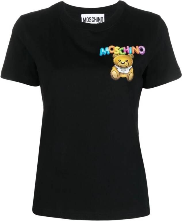 Moschino T shirts Zwart Dames
