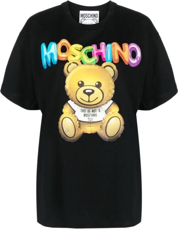 Moschino T shirts Zwart Dames