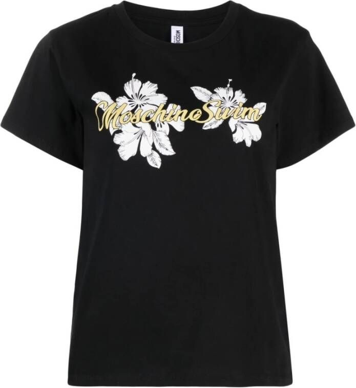 Moschino T shirts Zwart Dames