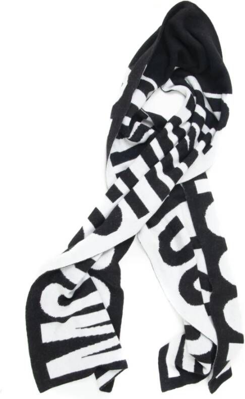 Moschino Vinter tørklæde , Zwart, Dames