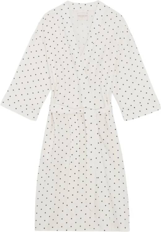 Moshi Mind Gestippelde hemelse gewaad , Beige, Dames