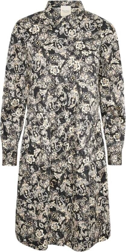 Part Two Casual kleedjes Zwart Dames