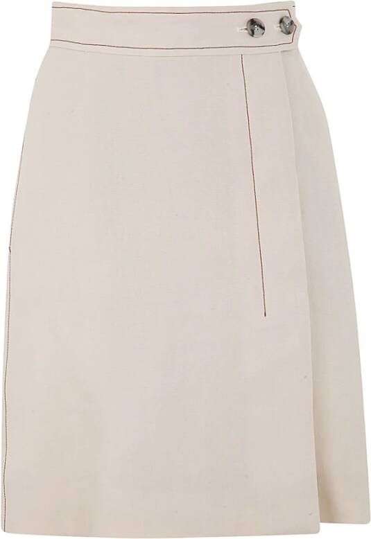Paul Smith Short Skirts , Wit, Dames