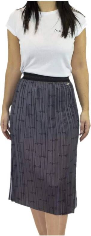 Pepe Jeans Midirokken Grijs Dames