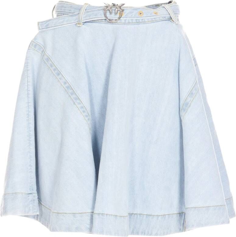 pinko Spijkerrokken Blauw Dames