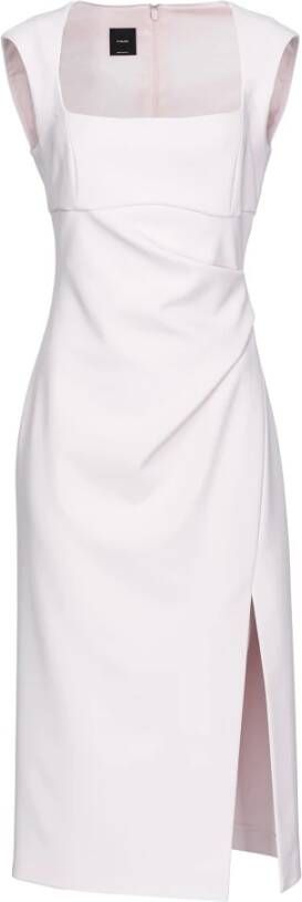 pinko LA Adela Abito Crepe Tecnico Stretch , Roze, Dames