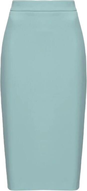 pinko Midirokken Blauw Dames