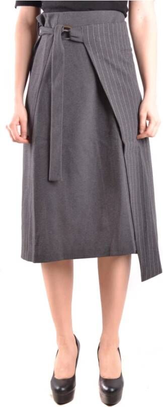 pinko Midirokken Grijs Dames