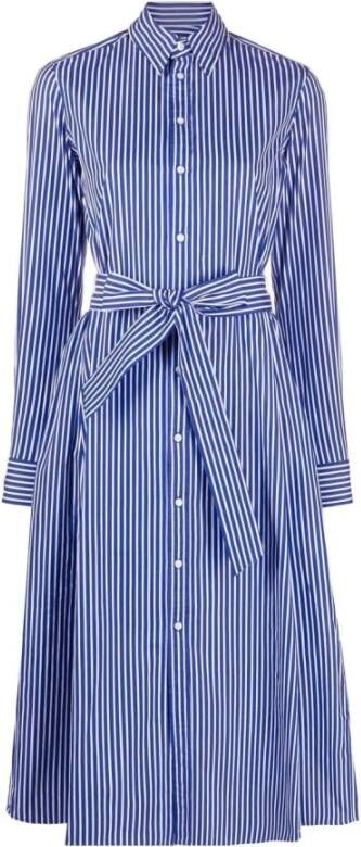 Ralph Lauren Dagshirtjurk , Blauw, Dames