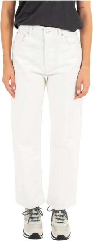Replay Straight Jeans Wit Dames