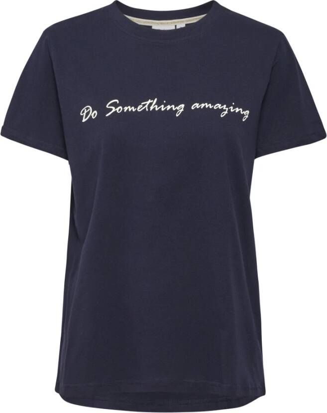 Saint Tropez T shirts Zwart Dames