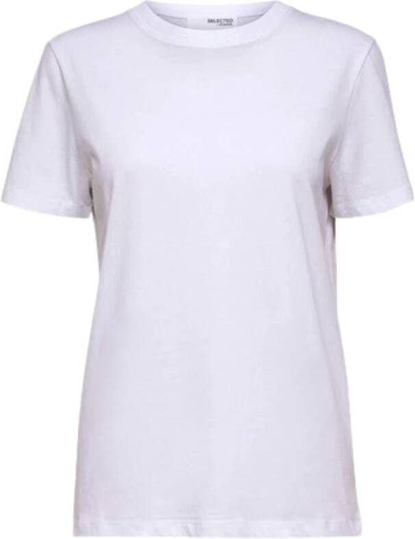 Selected Femme T shirts , Wit, Dames