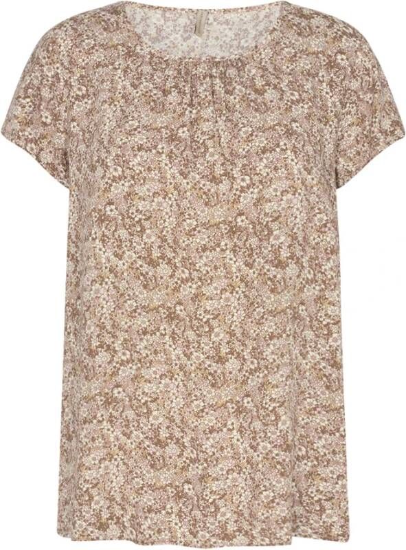 Soyaconcept Donna 1 Toppe T shirts 17957 , Bruin, Dames