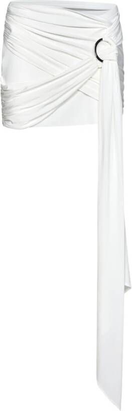 The Attico Vrouwen s kledingrokken witte Ss23 , Wit, Dames