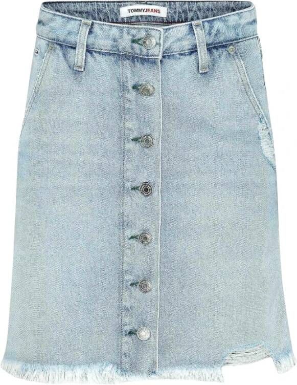 Tommy Hilfiger Cowgirlrok , Blauw, Dames