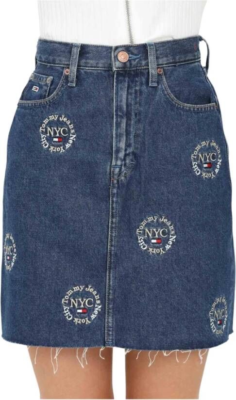 Tommy Hilfiger Spijkerrokken Blauw Dames