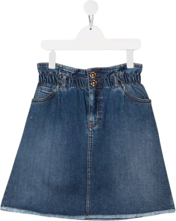 Versace Kleedjes Blauw Dames