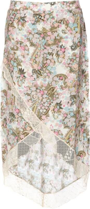 Zadig & Voltaire Midirokken Beige Dames