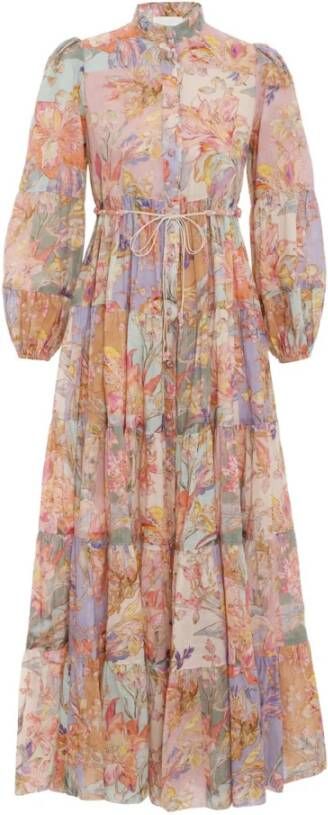 Zimmermann Maxi kleedjes Oranje Dames