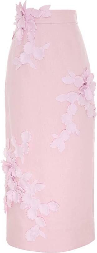 Zimmermann Maxi nederdel , Roze, Dames