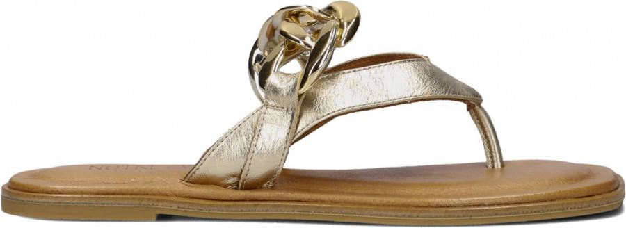 Notre-V Gouden Notre V Teenslippers 897006