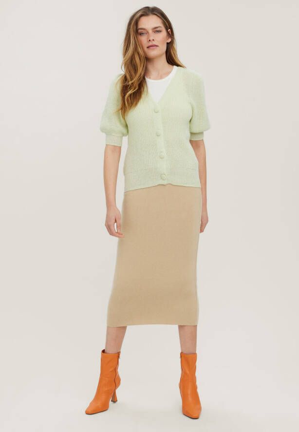 Vero moda Tippi Korte Mouwen Cardigan Vest
