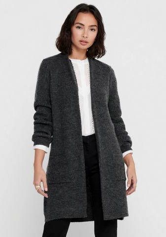 Only 15179815 Cardigan AND Knitted Jackets , Grijs, Dames