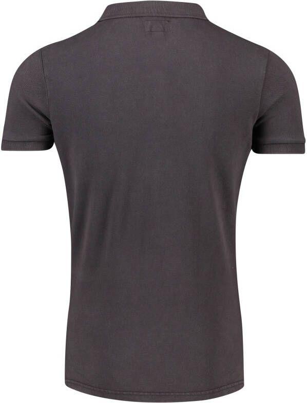 Superdry Vintage Destroyed regular fit polo van piqué, katoen