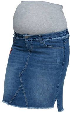 mama licious Zwangerschapsrok MLRIGA licht blauw denim