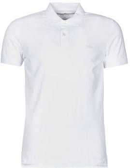 ESPRIT edc Men regular fit polo van biologisch katoen white