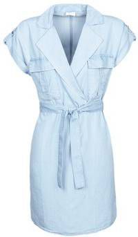 Noisy May Blousejurk Shortsleeved , Blauw, Dames