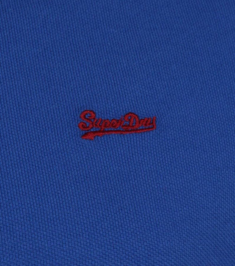 Superdry Classic Polo Pique Blauw