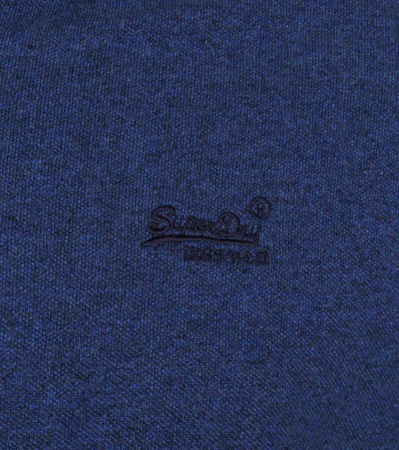 Superdry Classic pique polo bright blue marl(m1110247a 5xv )