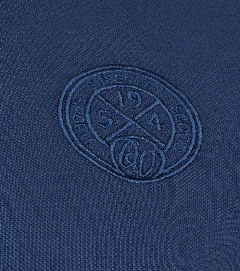 Superdry Polo vintage superstate polo pilot mid blue(m1110293a j6p )