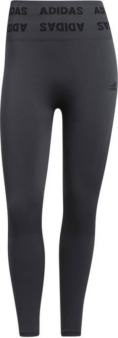 Adidas Performance Aeroknit Designed4Training sportlegging grijs