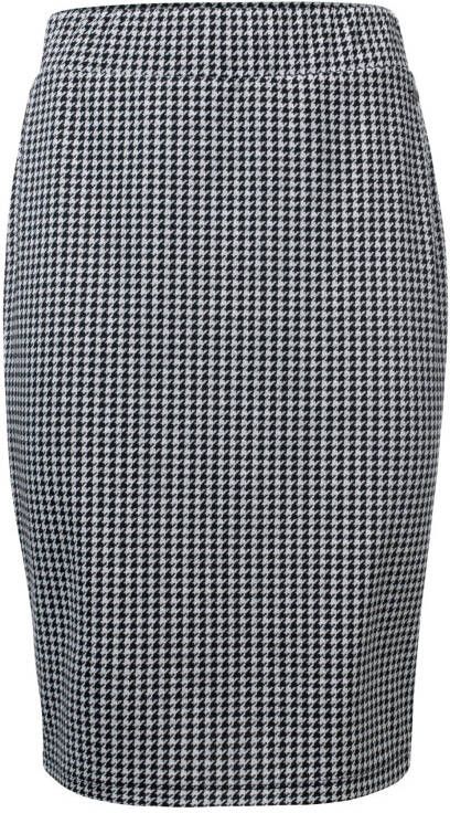 Dayz Pearl check skirt with leather tape