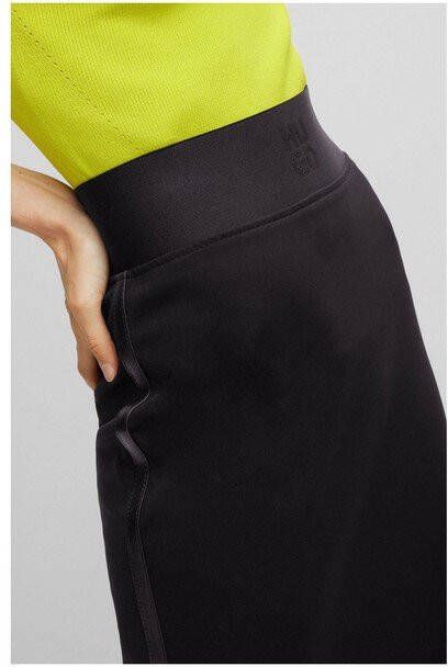 Hugo Boss Midirokken Zwart Dames