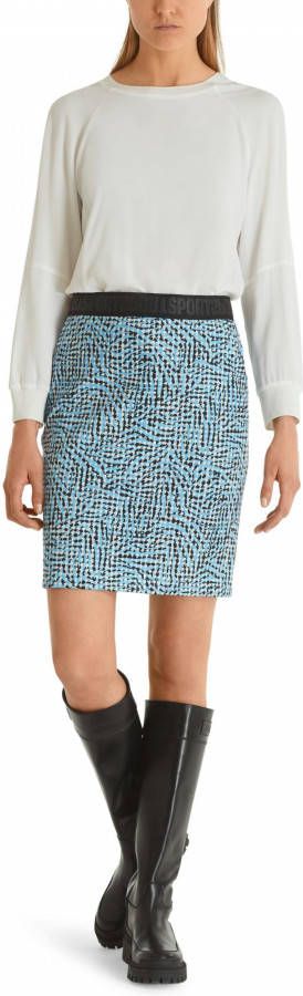 Marc Cain Kokerrokken Blauw Dames