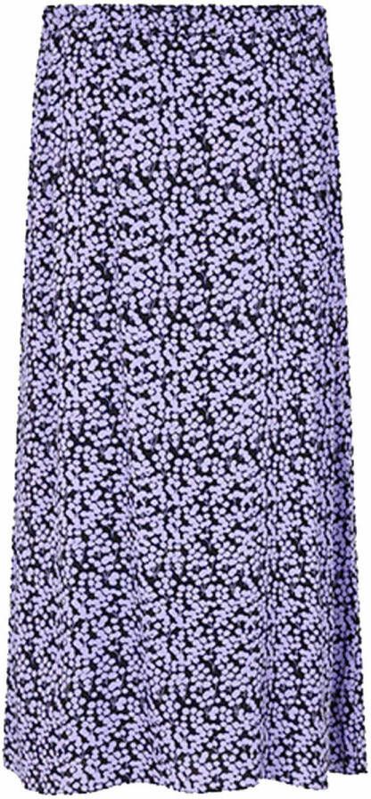 Modström Paarse Midirok Chesli Md Print Skirt