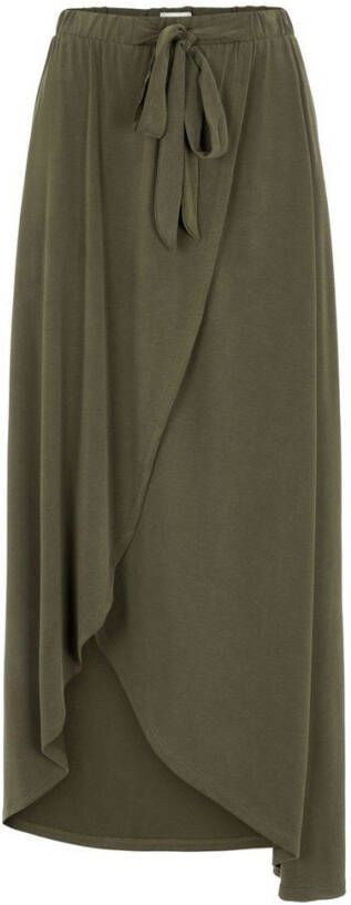 Object Donkergroene Maxirok Objannie Skirt Noos