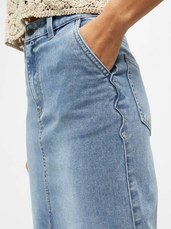 Object Spijkerrokken Blauw Dames