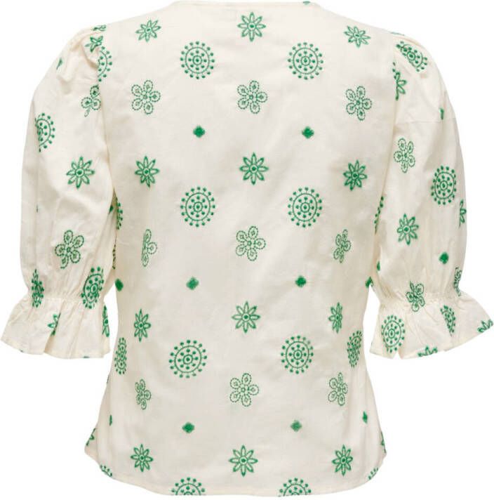 Only Longsleeve shirts Beige Dames