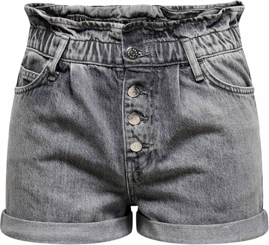 Only Cuba paperbag dnm shorts noos grey denim
