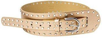 Only Onllisa Waist Studs PU Belt , Beige, Dames