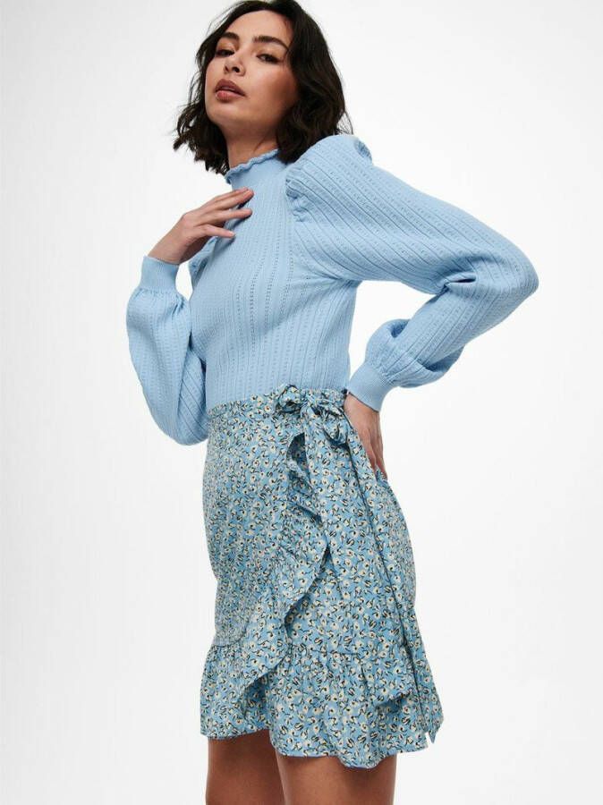 Only Olivia Skirt , Blauw, Dames